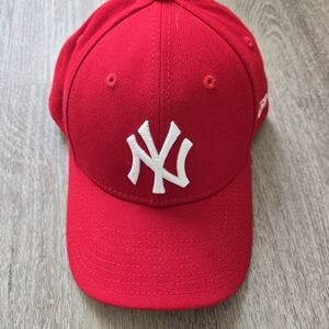 New Era Red and Black Cap